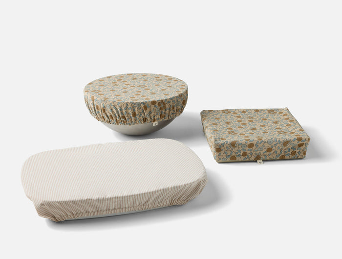 Photo of the Coyuchi Conserve | Serving Dish Cover Set ensemble.