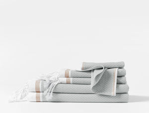 Photo of the Mediterranean | Bath Sheet ensemble.