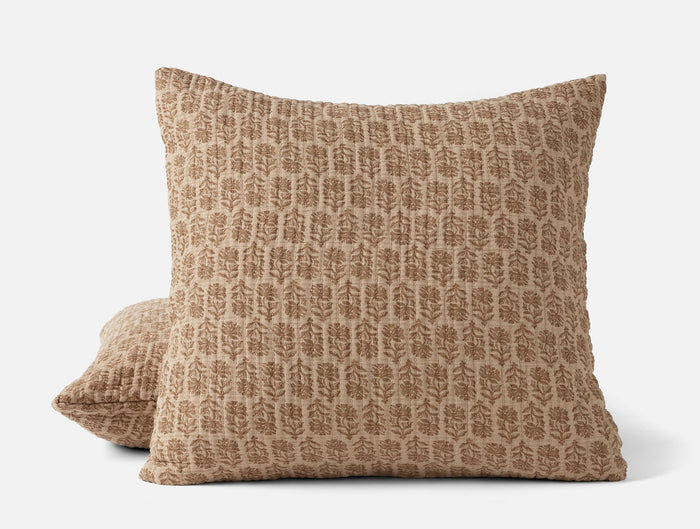 Photo of the Mirada Matelasse | Pillow Sham ensemble.