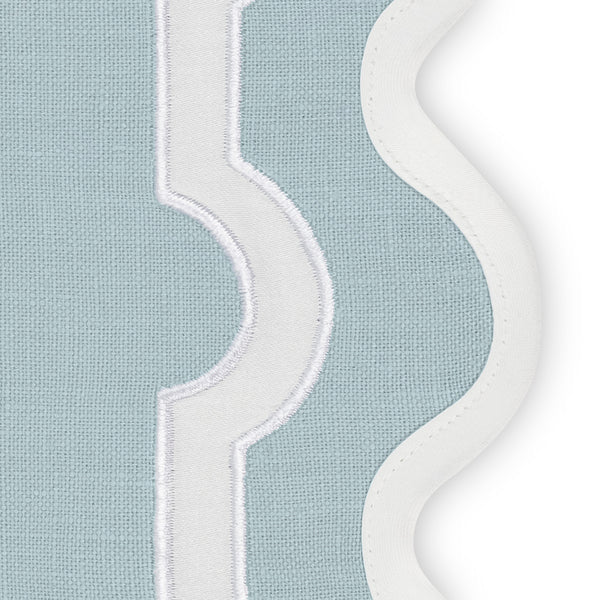 Mirasol | Scalloped Linen Guest Towel Set