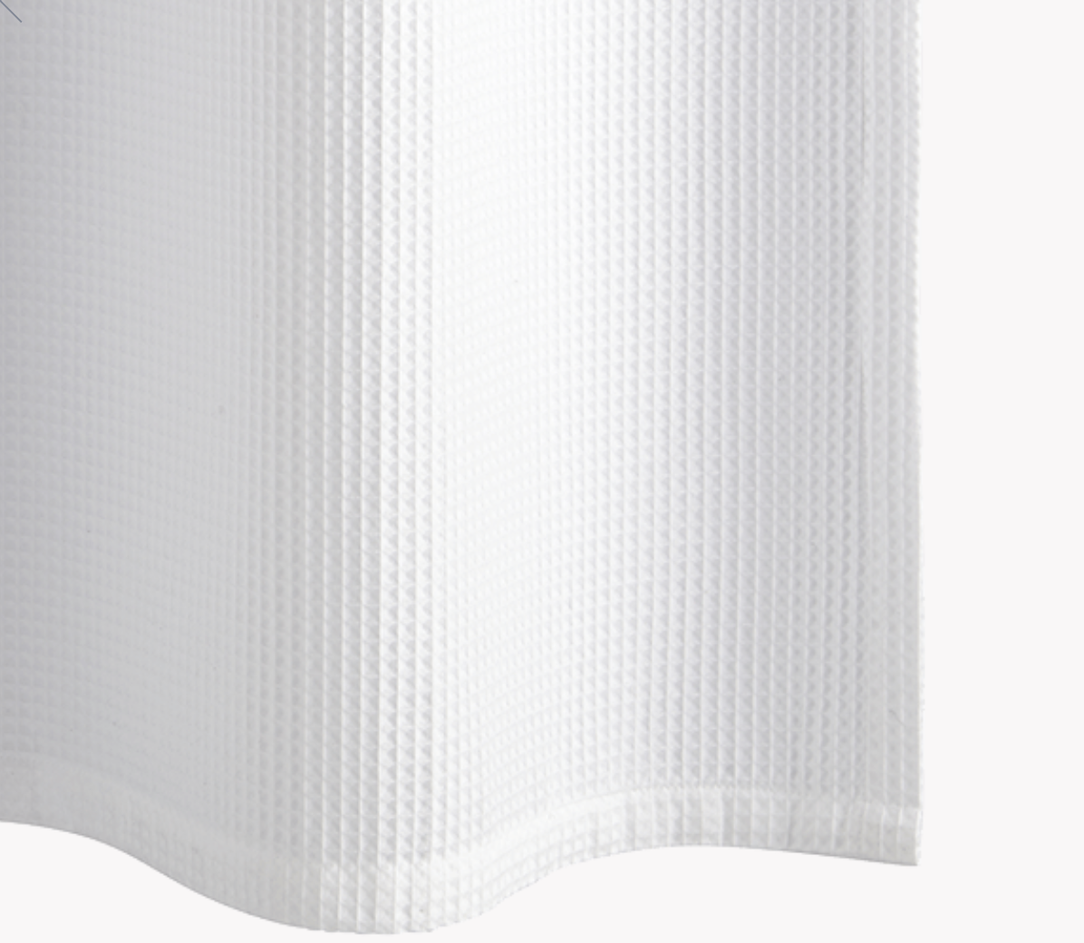 Belgian Waffle Shower Curtain
