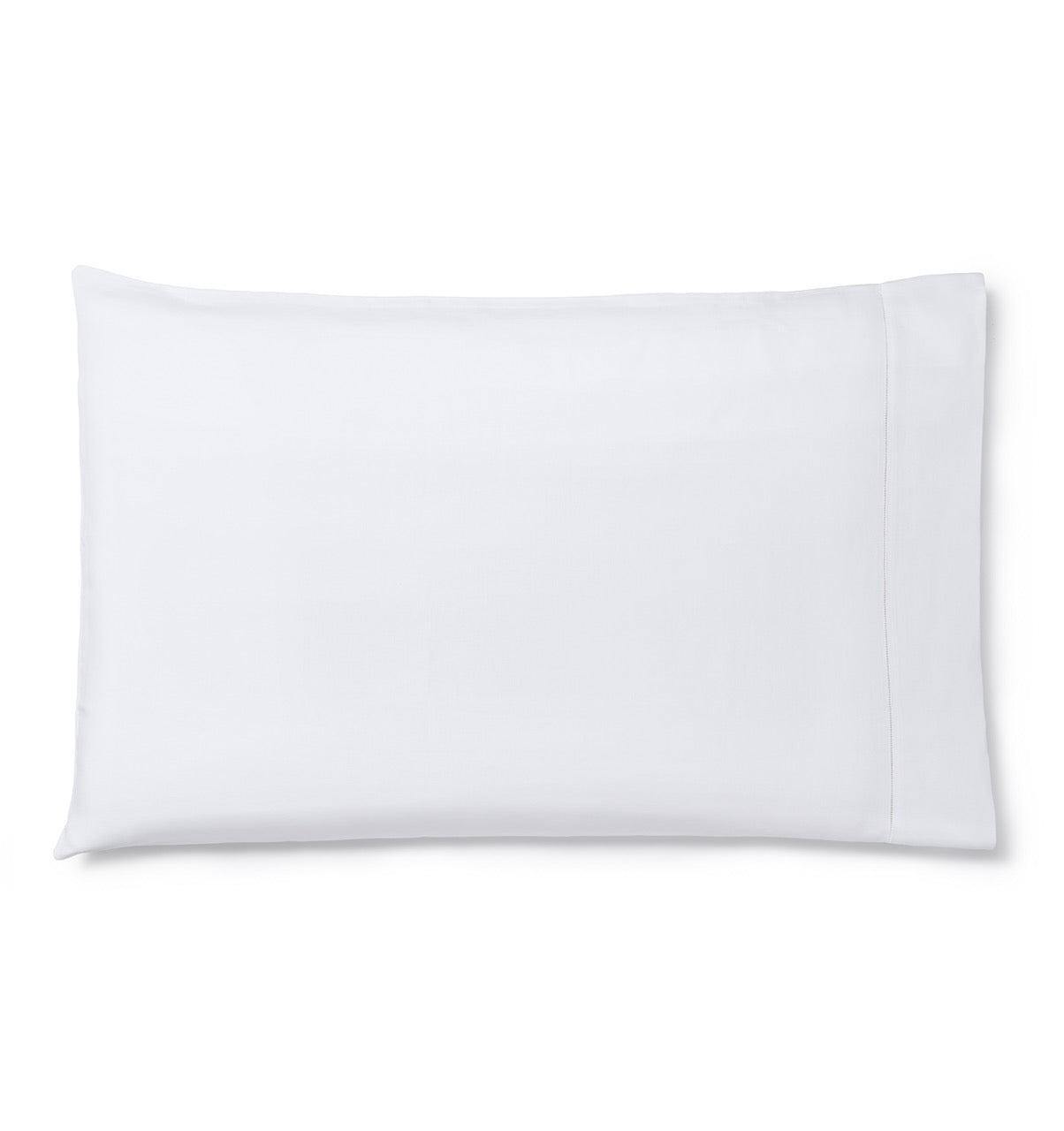 Image of Sferra Classico pillowcase in color White.