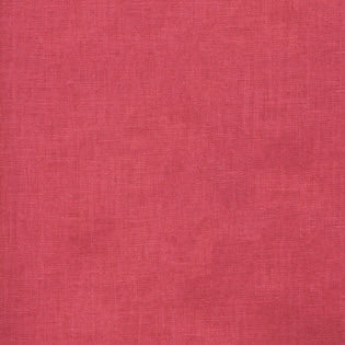 Close-up of rose linen weave texture showing Festival tablecloth fabric detail.