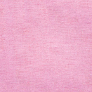 Close-up of Sferra Festival table runner in rose, showing woven linen texture.