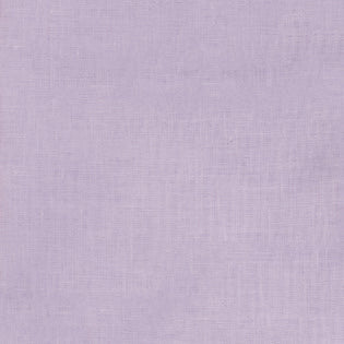 Close-up of Sferra Festival linen weave texture in soft lavender.