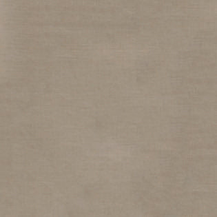 Close-up of Sferra Festival tablecloth fabric in taupe linen weave.