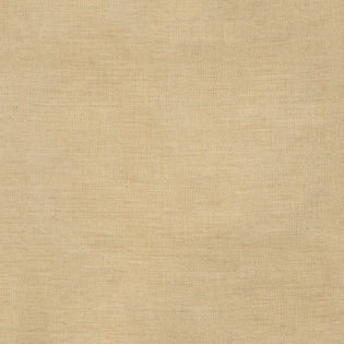 Close-up of Sferra Festival table runner fabric in champagne linen weave texture.