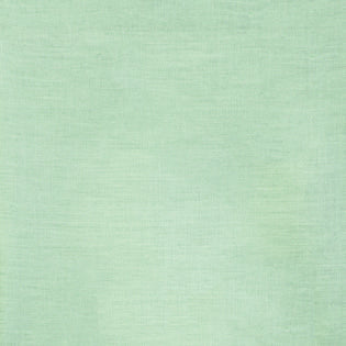 Close-up of Sferra Festival tablecloth fabric in mint green linen weave texture.