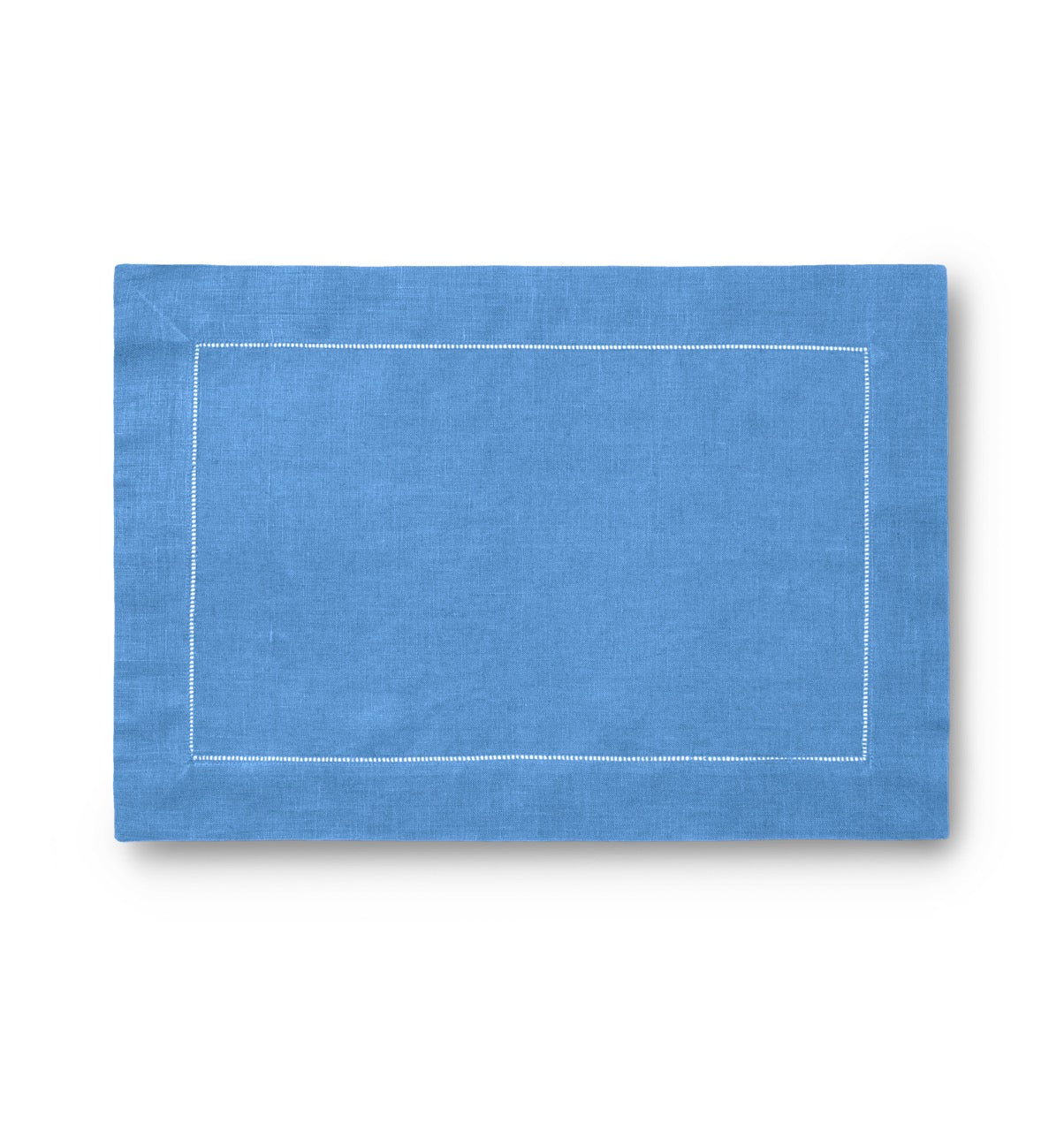 Image of Sferra Festival placemat in color COBALT.