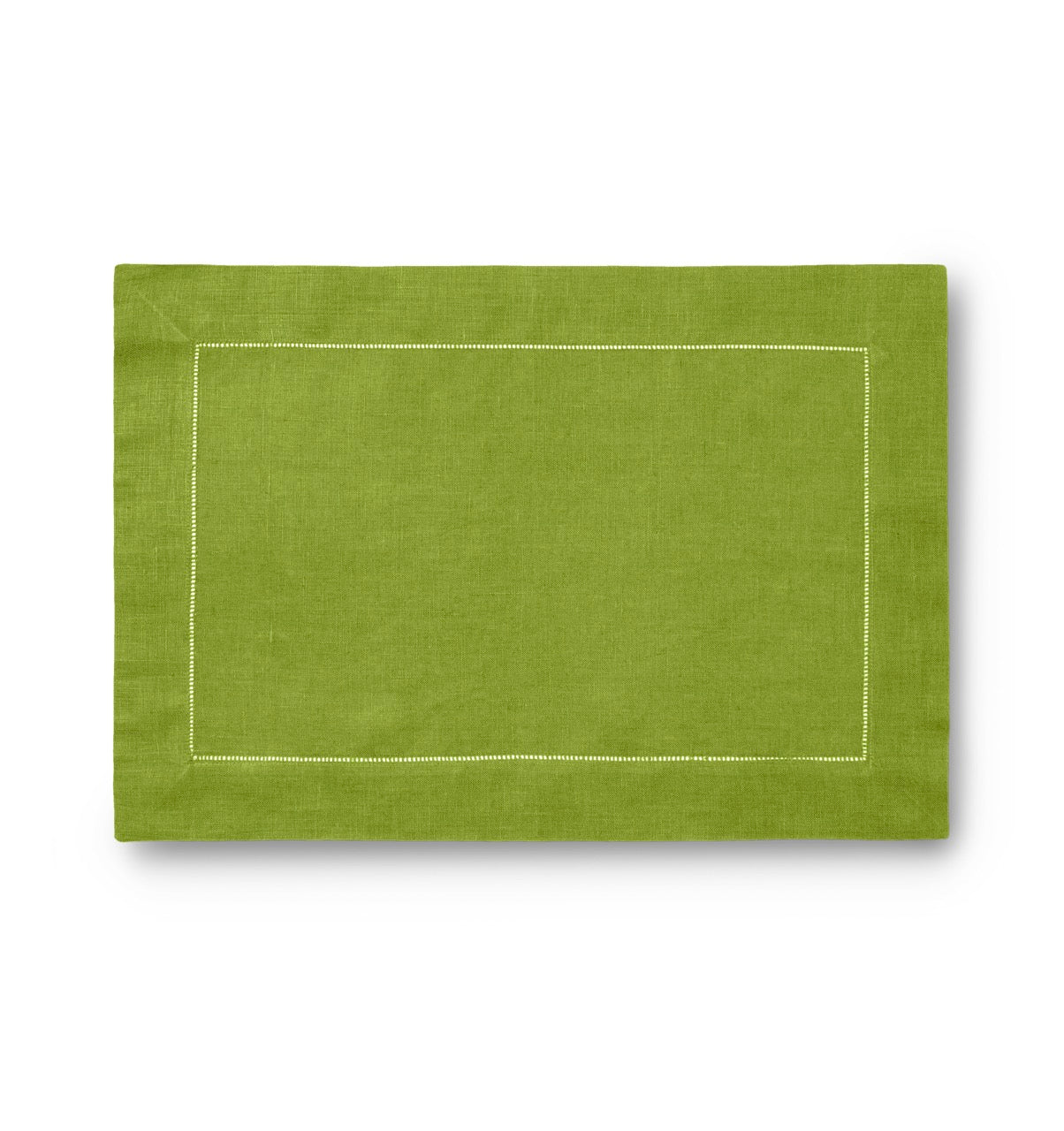 Image of Sferra Festival placemat in color FERN.