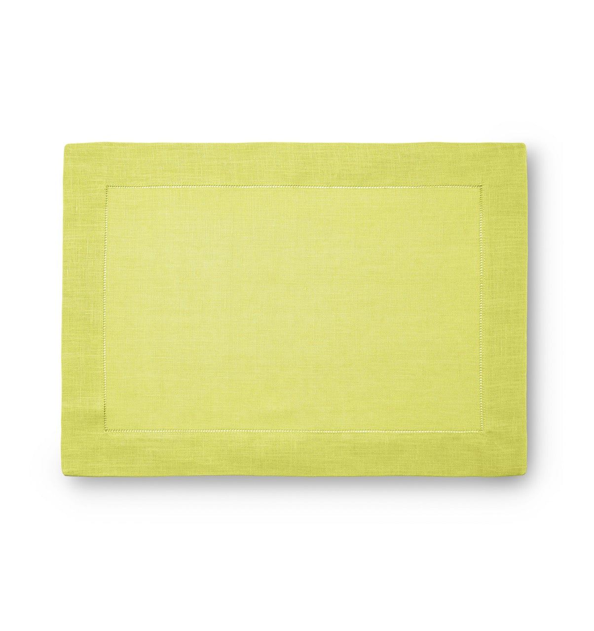 Image of Sferra Festival placemat in color LEMON.