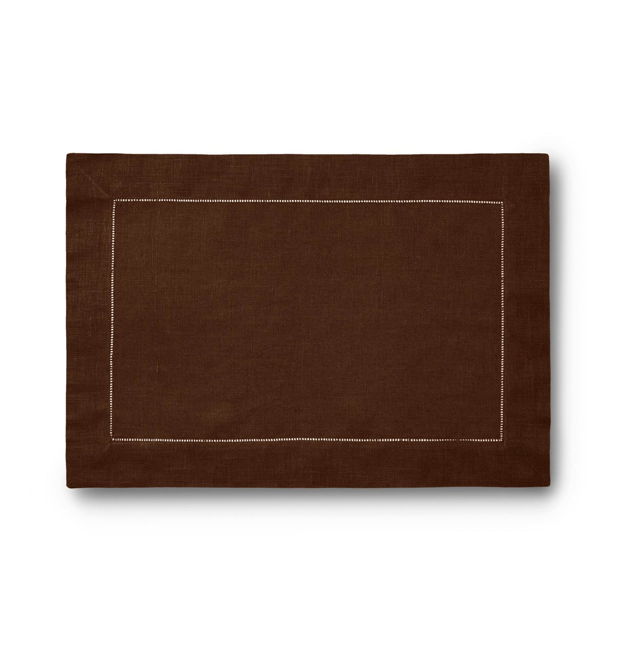 Image of Sferra Festival placemat in color MOCHA.