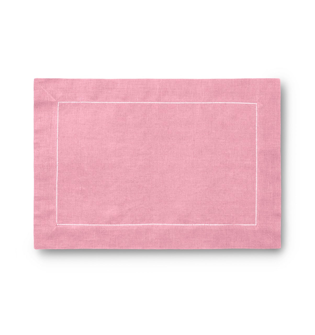 Image of Sferra Festival placemat in color PINK.