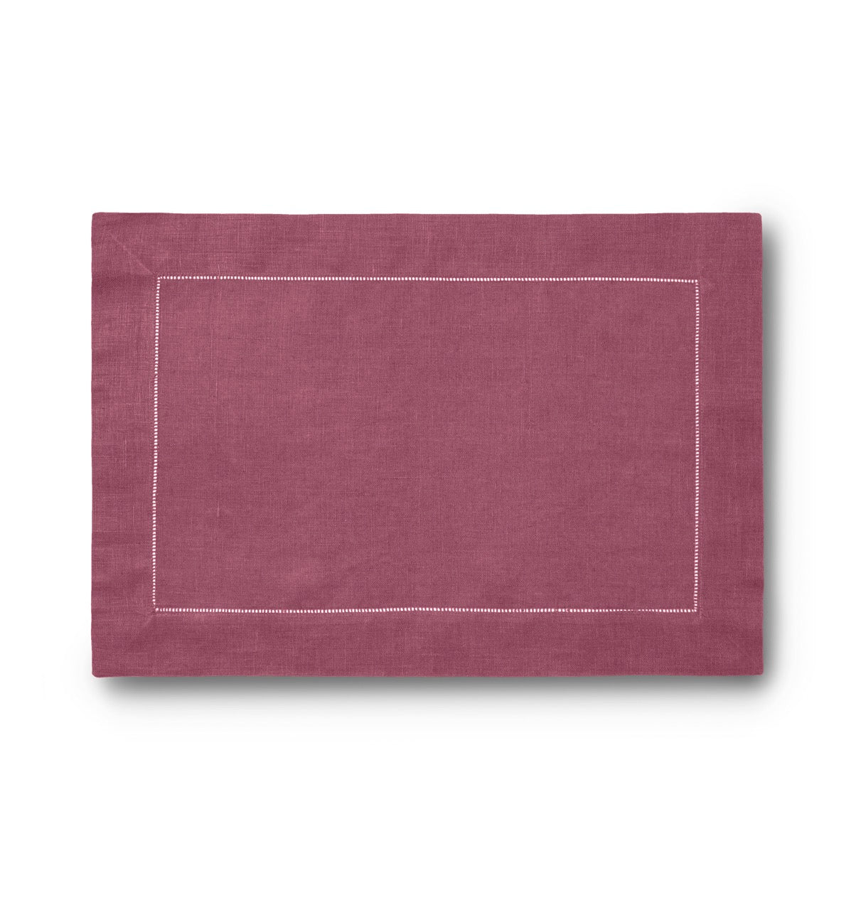 Image of Sferra Festival placemat in color PLUM.