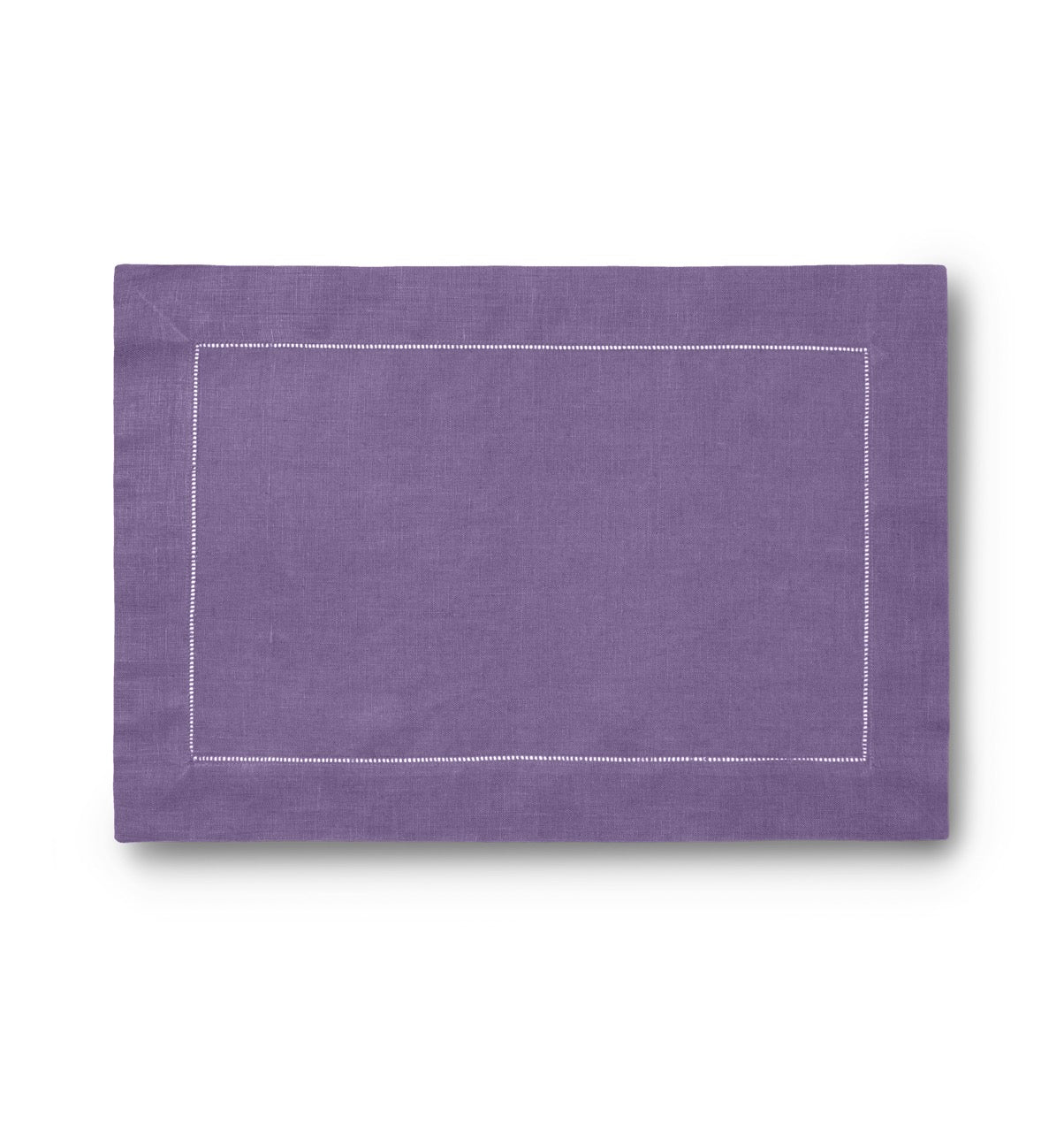 Image of Sferra Festival placemat in color PURPLE.