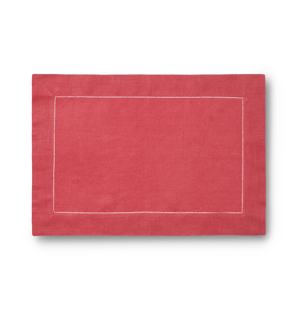 Image of Sferra Festival placemat in color ROSE.