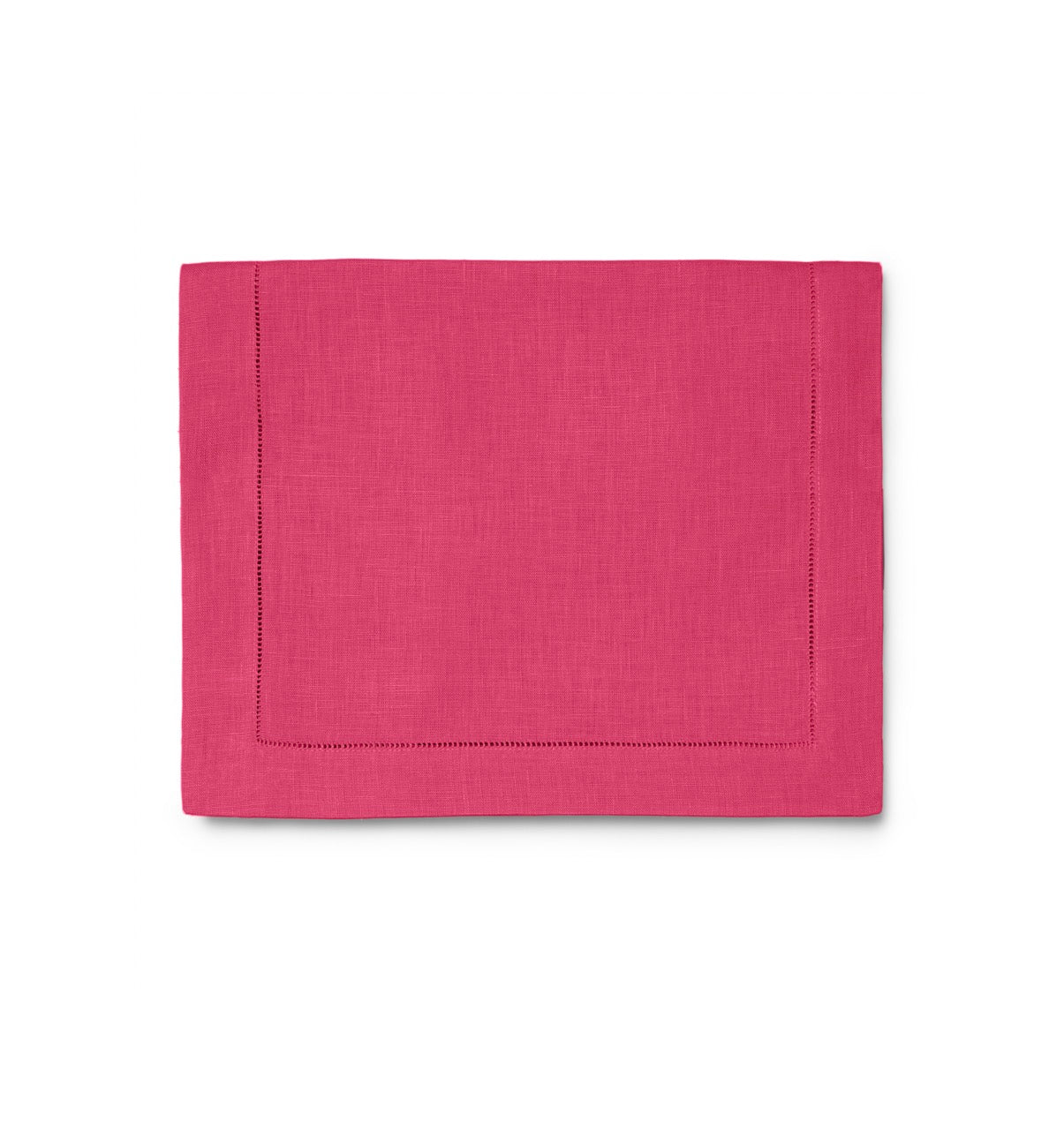 Image of Sferra Festival table runner in color RASPBERRY.