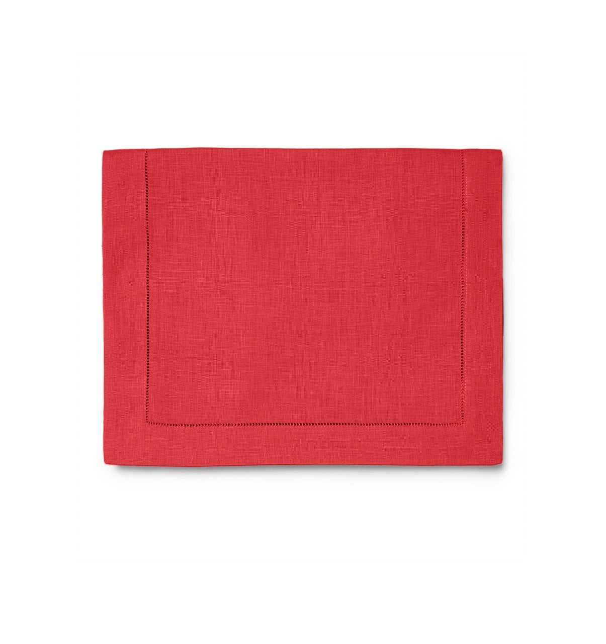 Image of Sferra Festival table runner in color RED.