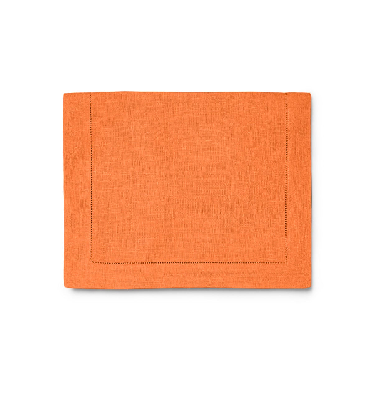 Image of Sferra Festival table runner in color TANGERINE.