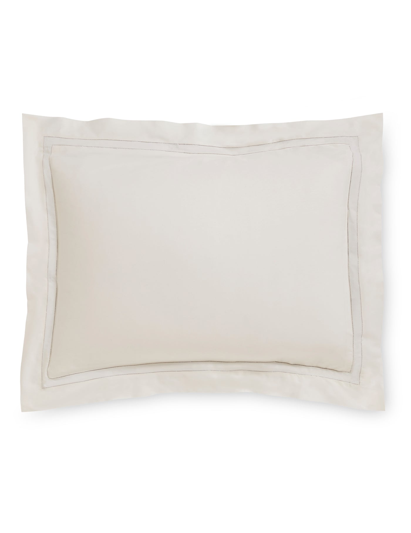 Image of Sferra Finna Ivory pillow sham.