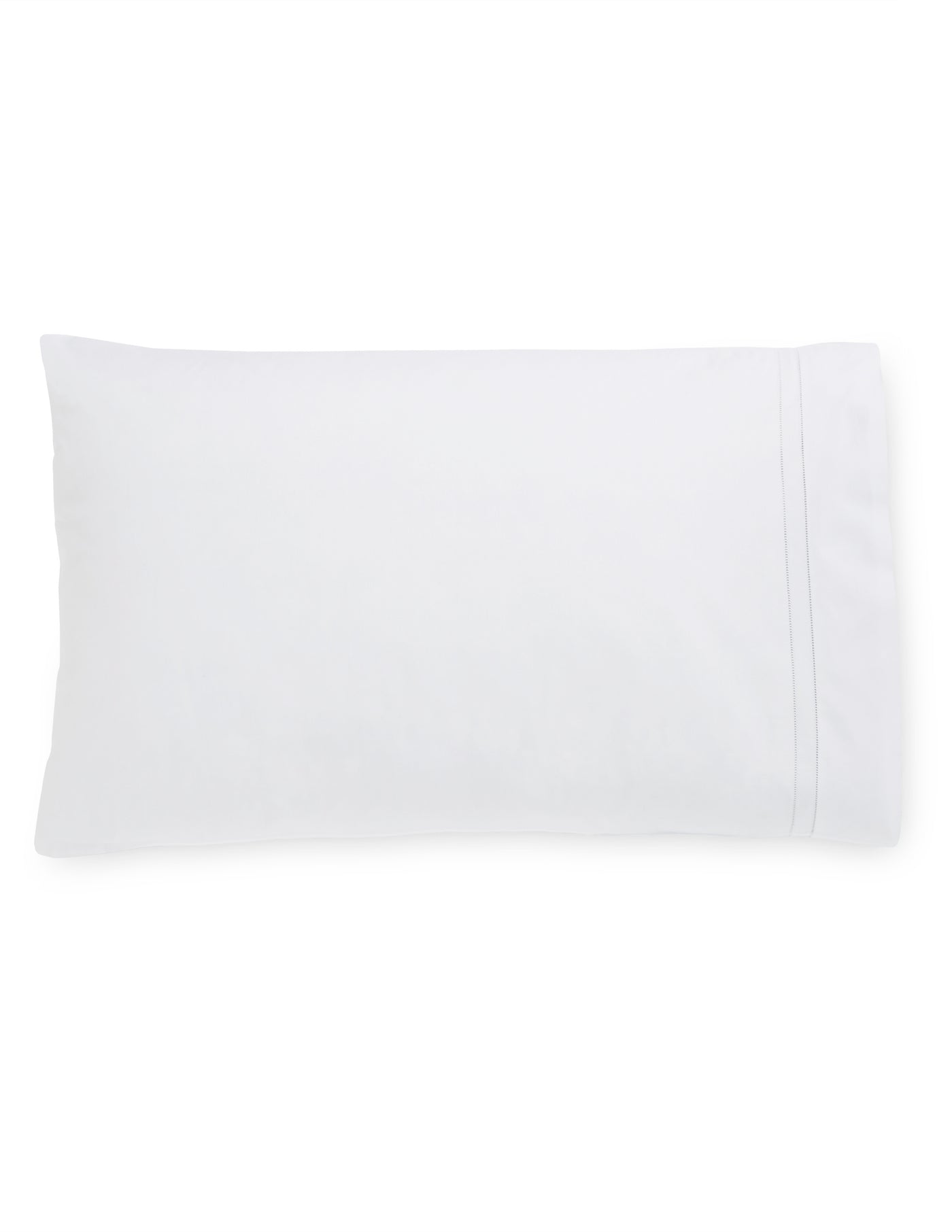 Image of Sferra Finna White pillowcase.