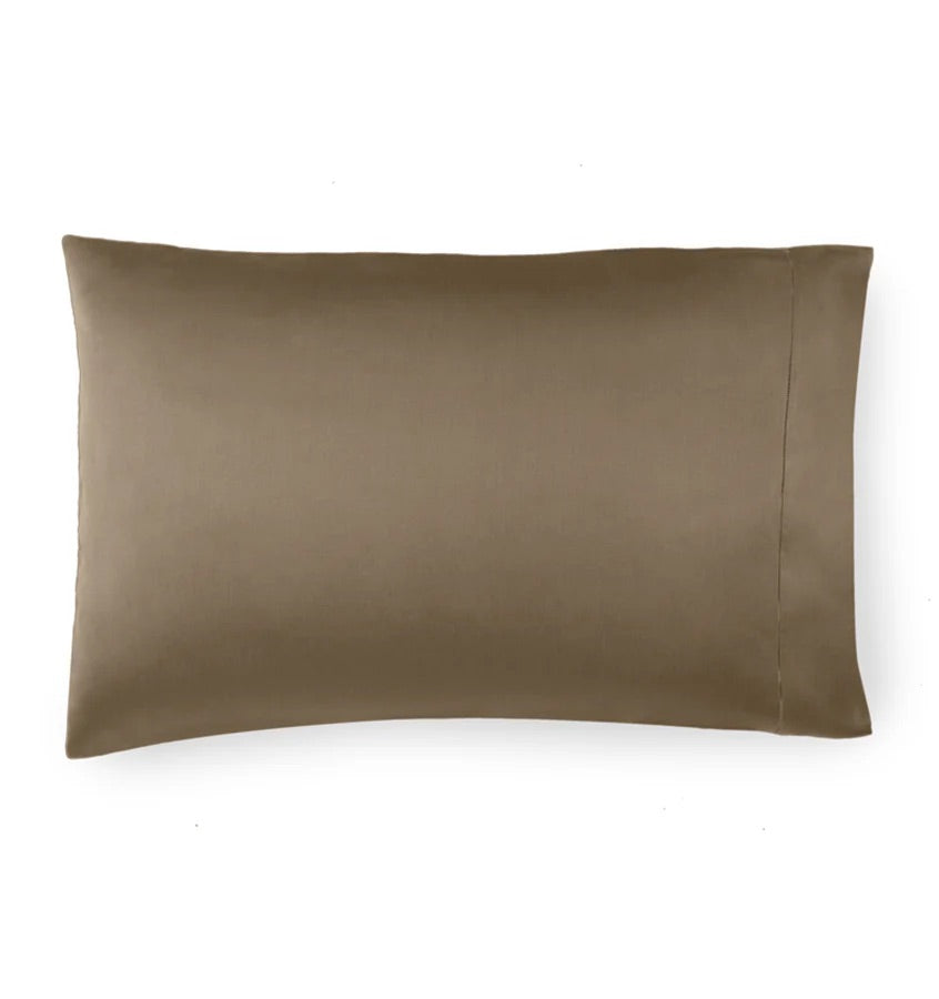 Image of Sferra Giotto pillowcase in color Khaki.