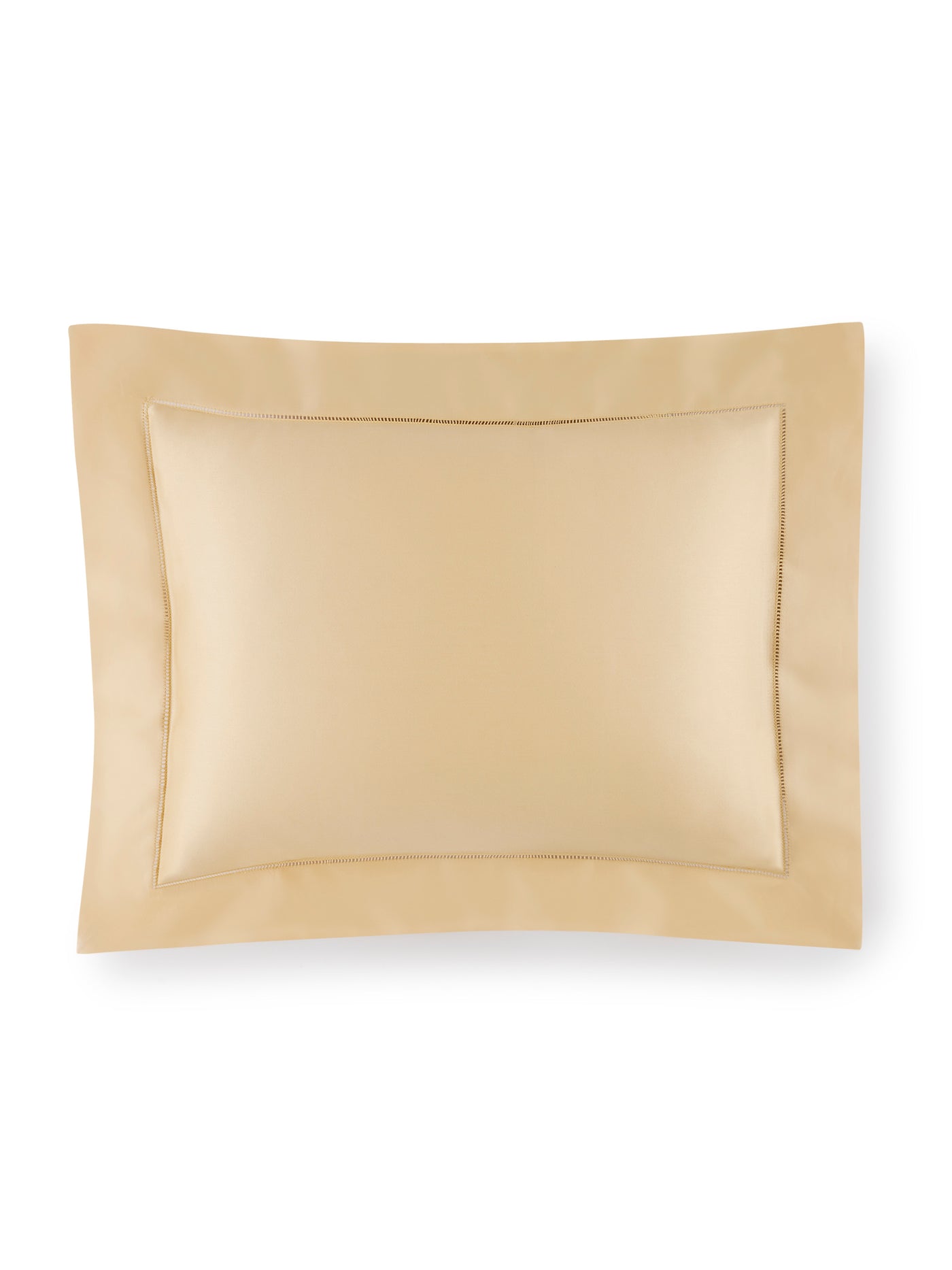 Image of Sferra Giotto standard sham in color Honey.