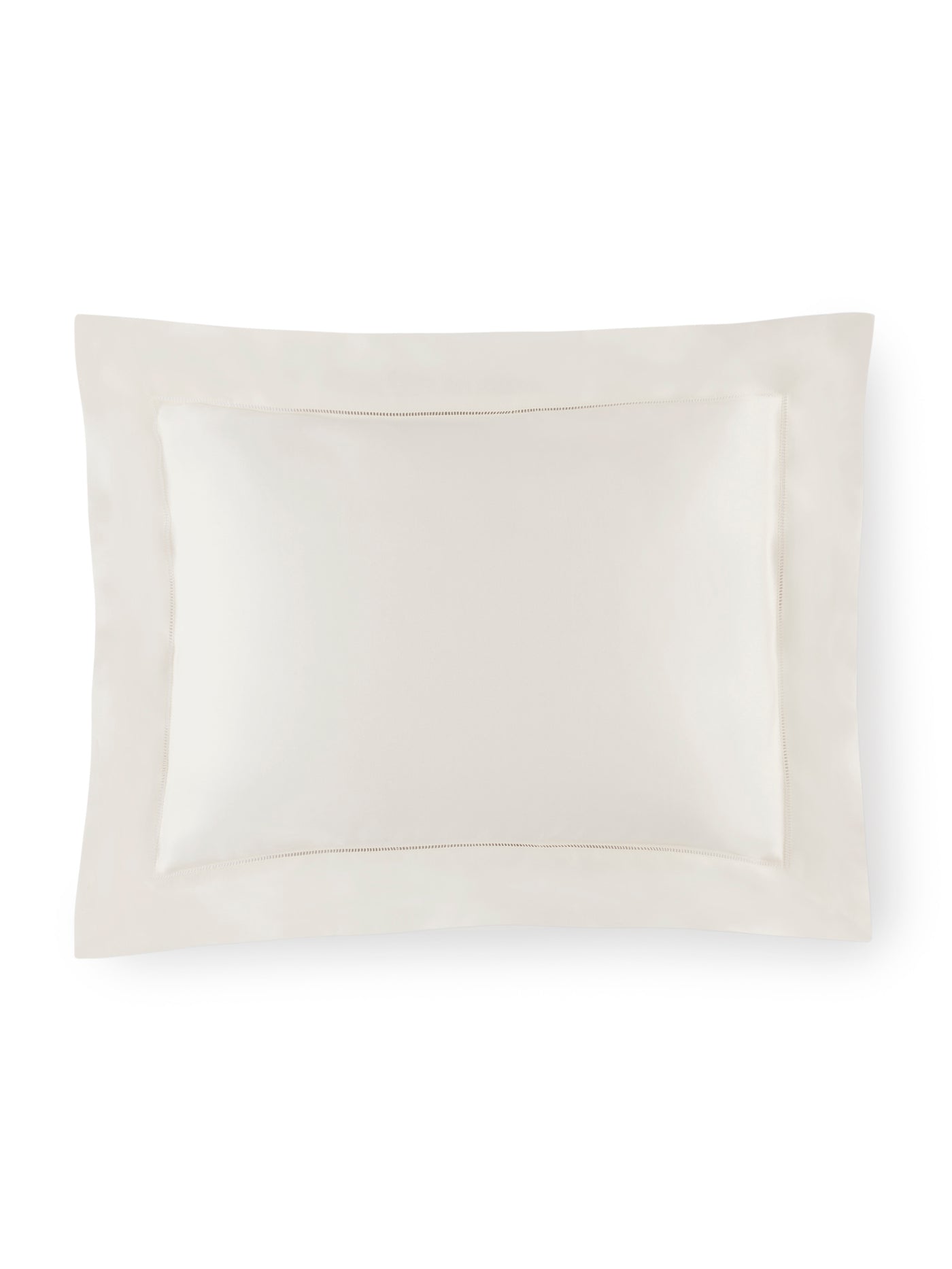 Image of Sferra Giotto standard sham in color Ivory.