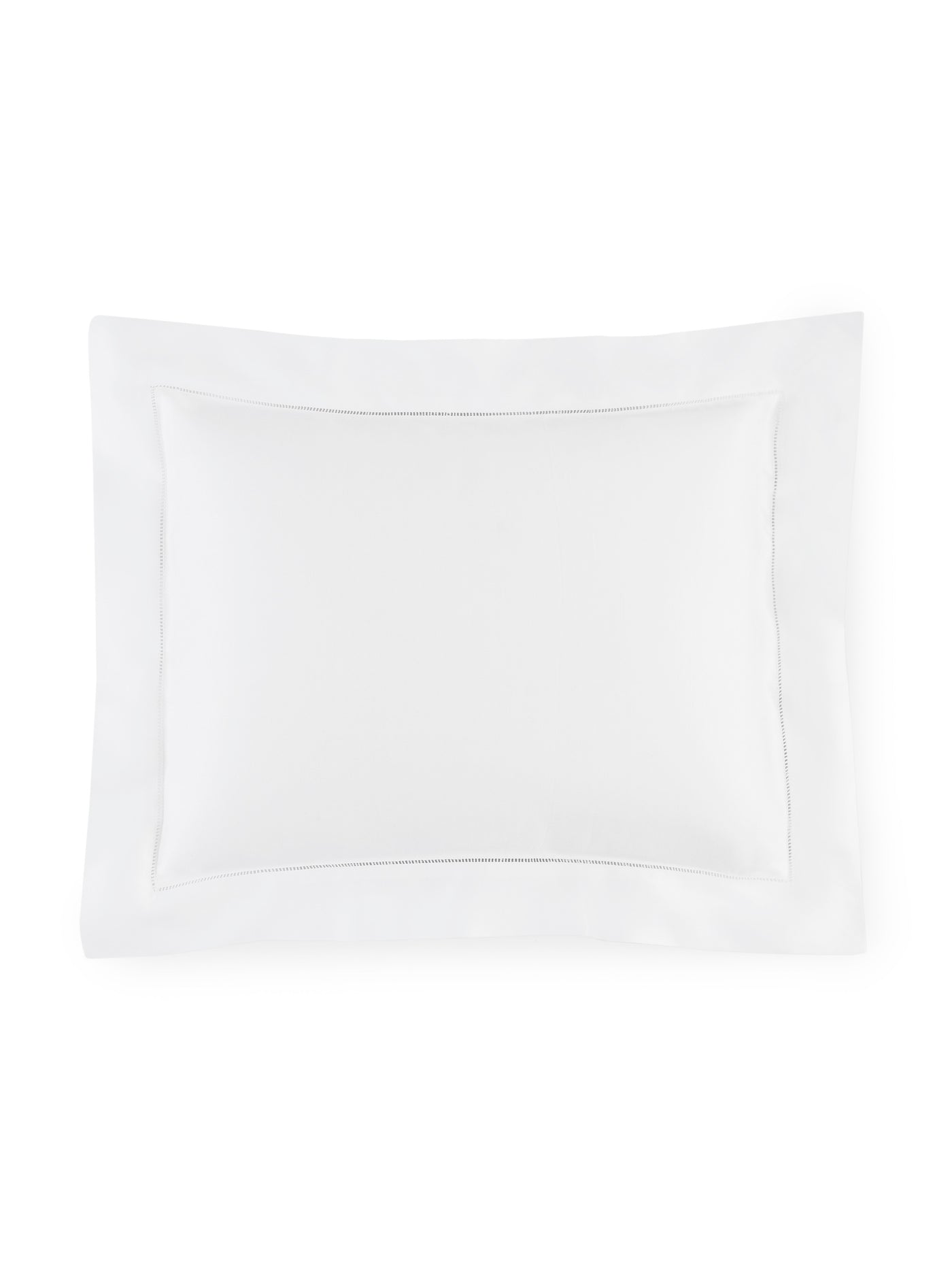 Image of Sferra Giotto standard sham in color White.