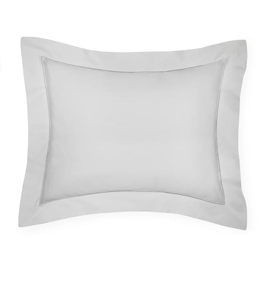 Image of Sferra Giza Percale Pillow sham in color Tin.