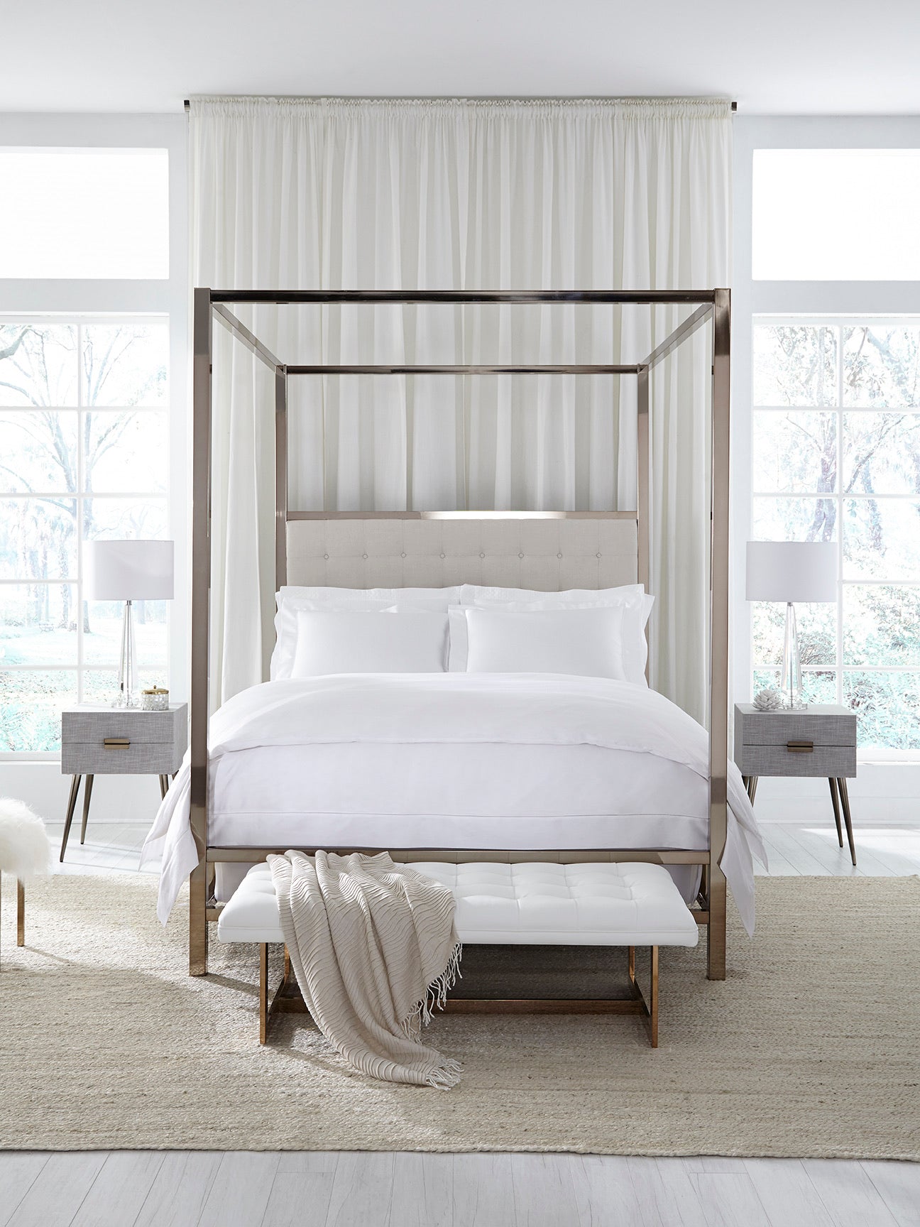 Image of Sferra Giza45 Sateen bedding.