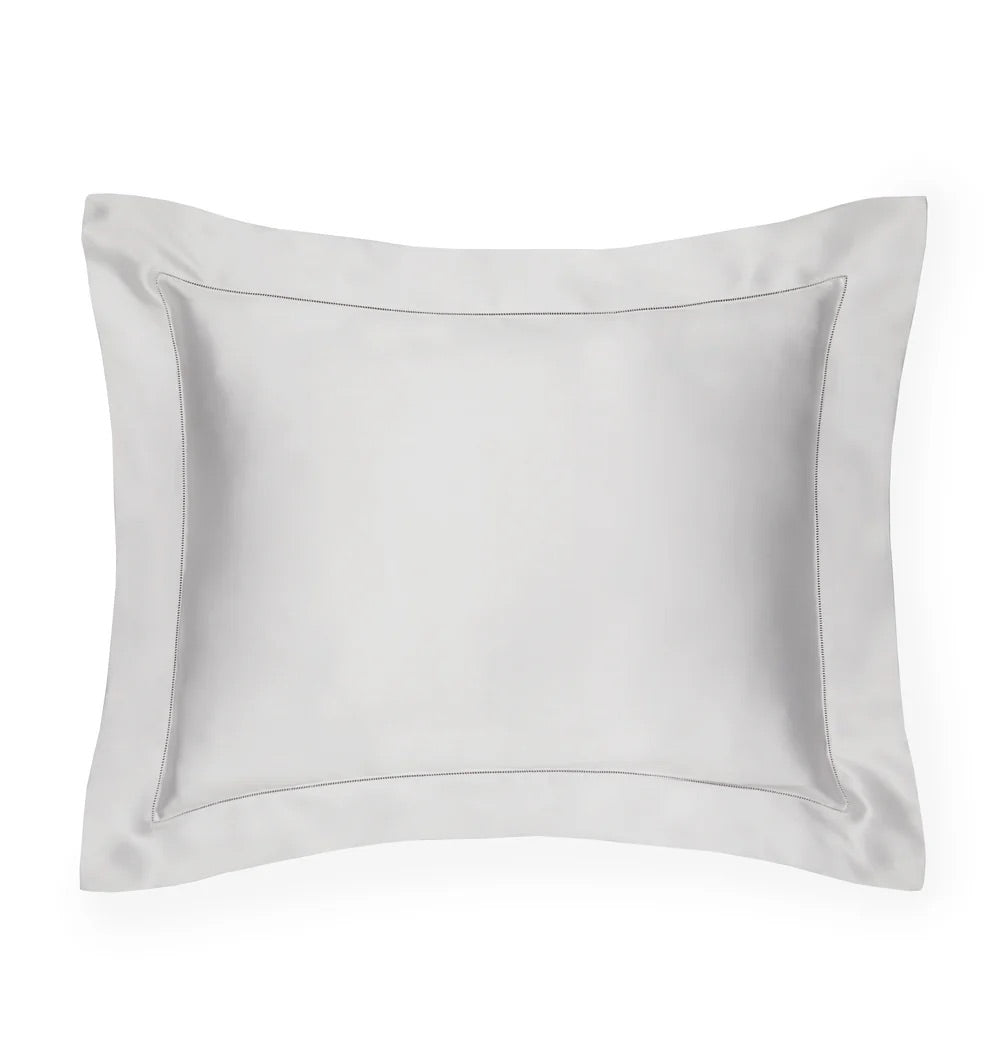 Image of Sferra Giza45 Sateen pillow sham in color tin.