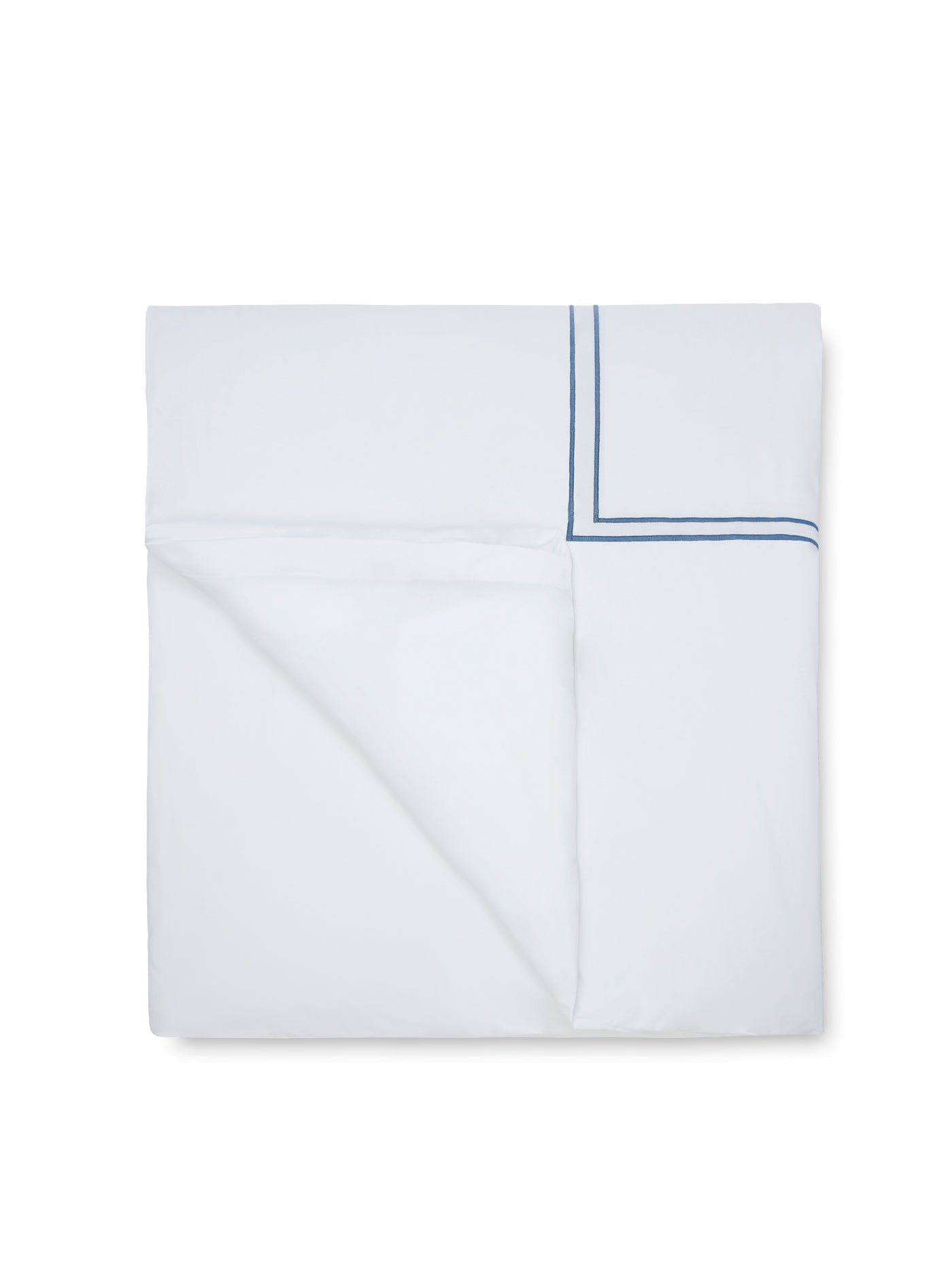 Image of Sferra Grande Hotel duvet cover in color White Cadet.