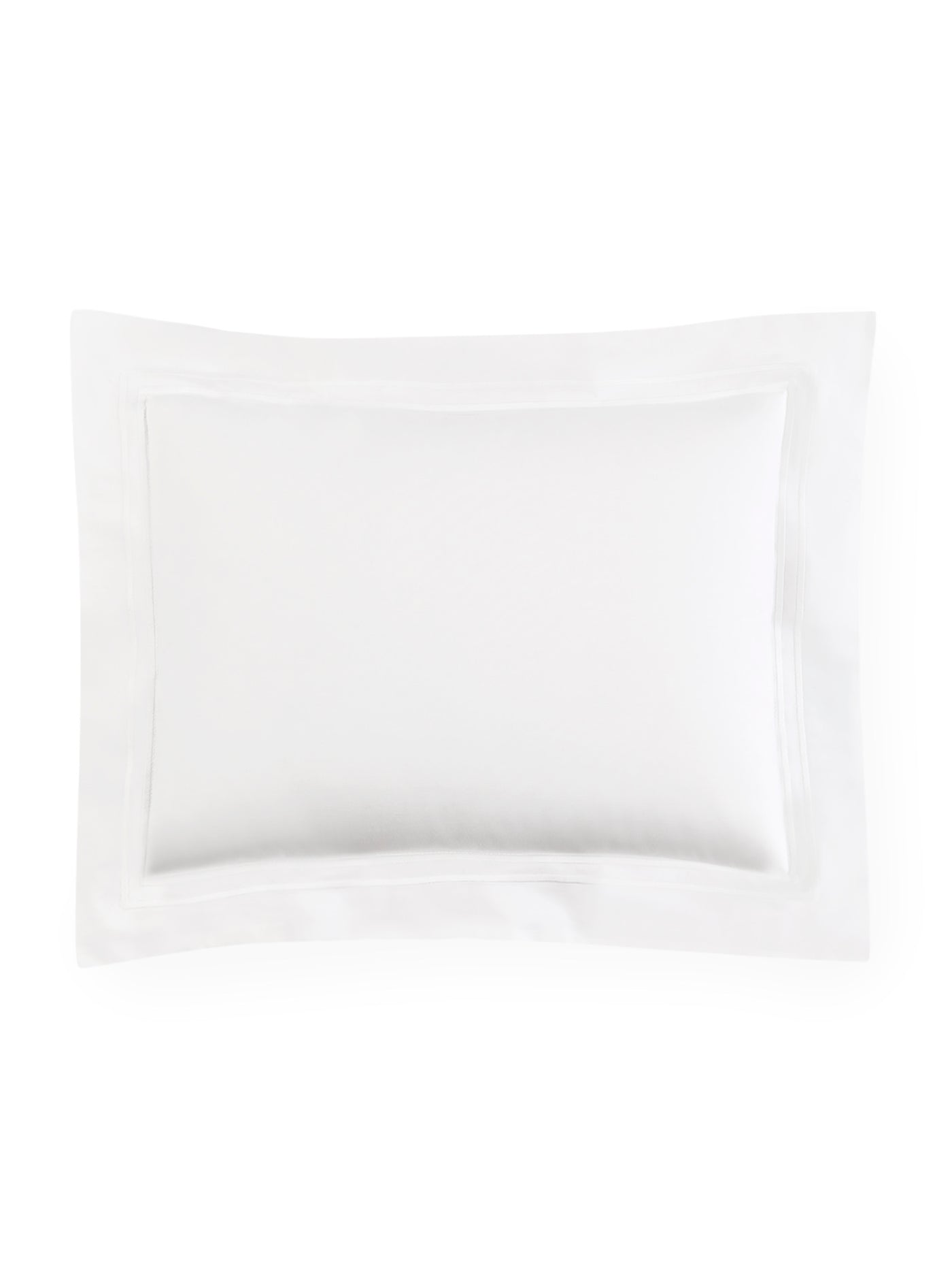 Image of Sferra Grande Hotel pillow sham in color White.