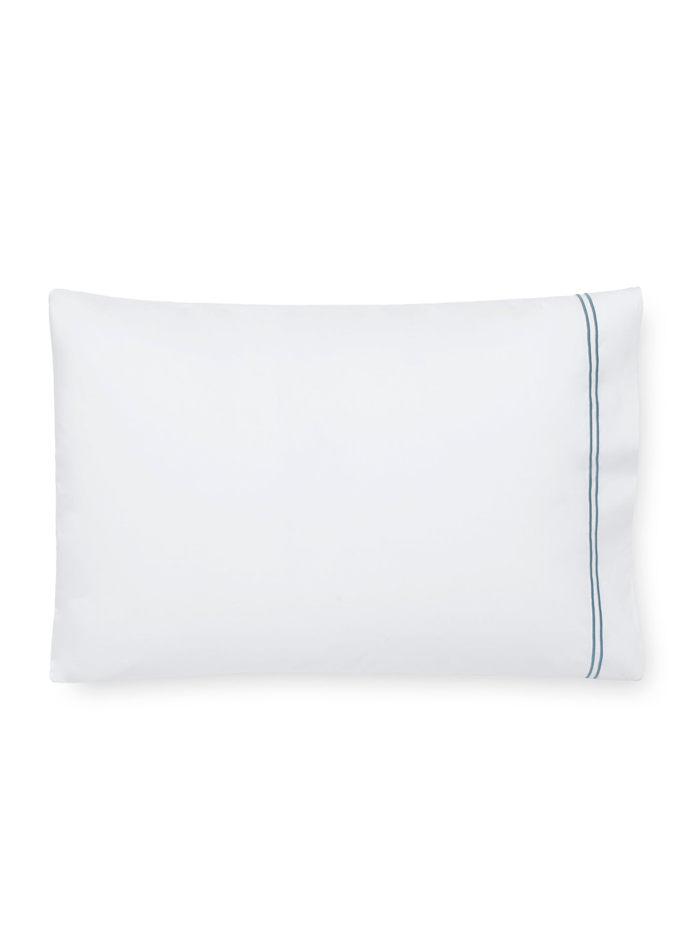 Image of Sferra Grande Hotel pillowcase in color White Cadet.