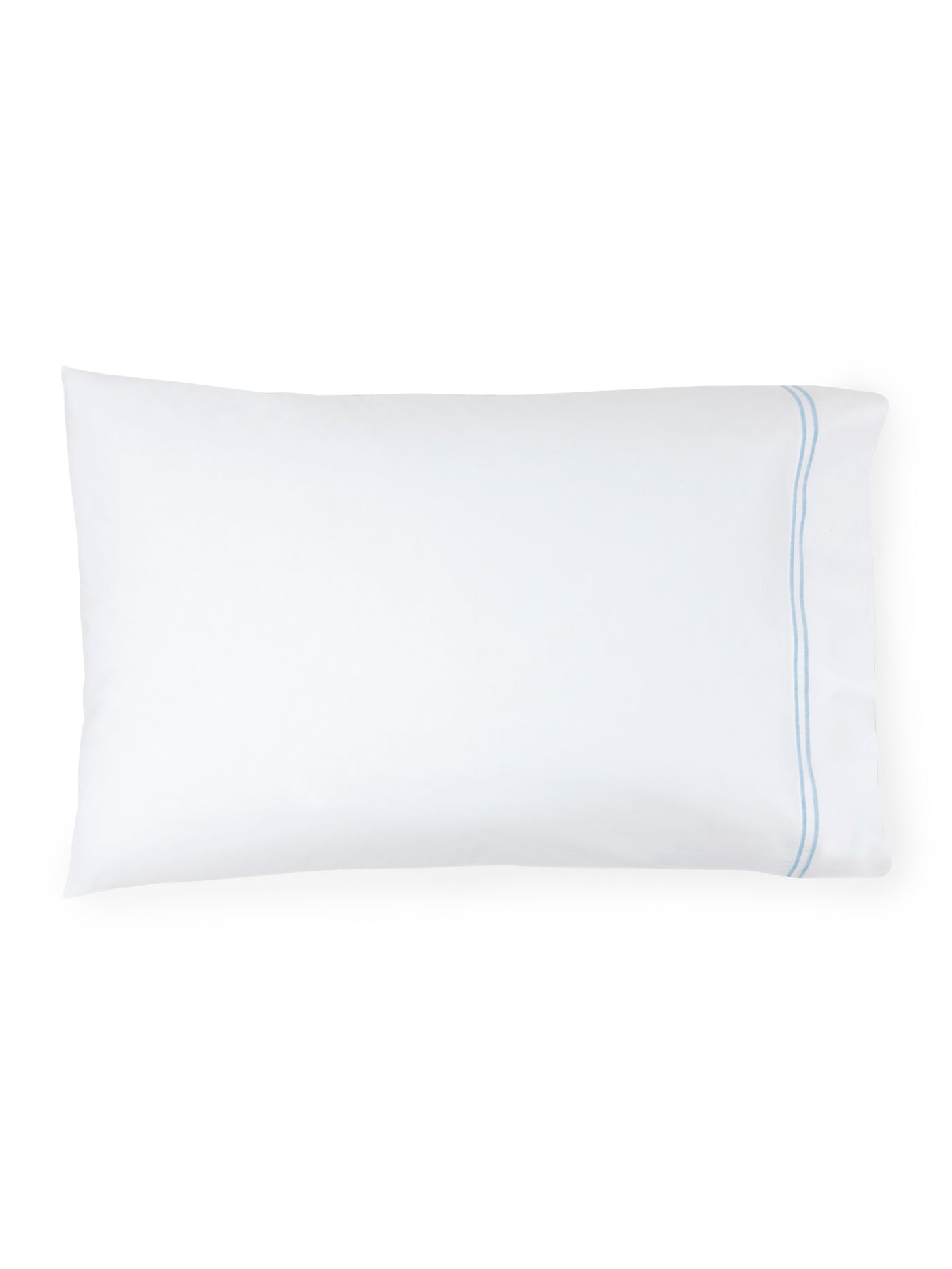 Image of Sferra Grande Hotel pillowcase in color White blue.