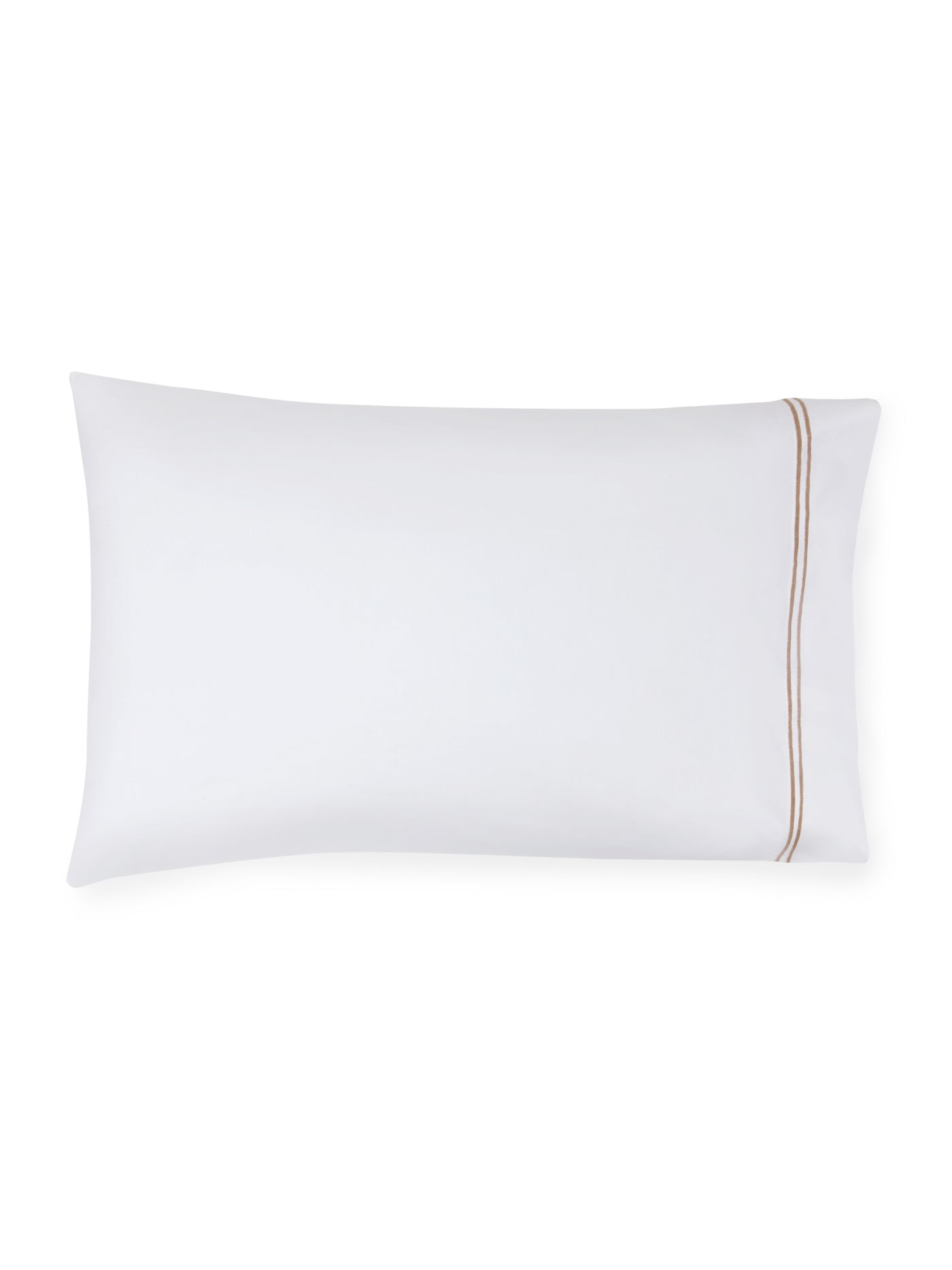 Image of Sferra Grande Hotel pillowcase in color White taupe.