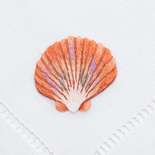 Shell Blush Cocktail Napkins