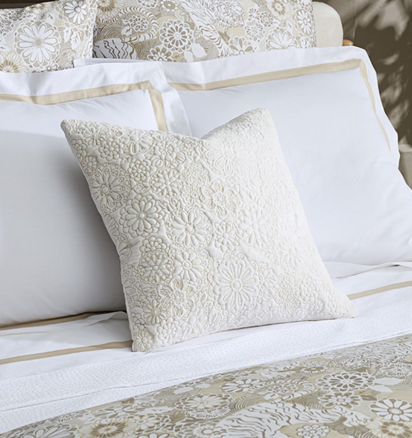 Sferra Siberian Floral | Decorative Pillow