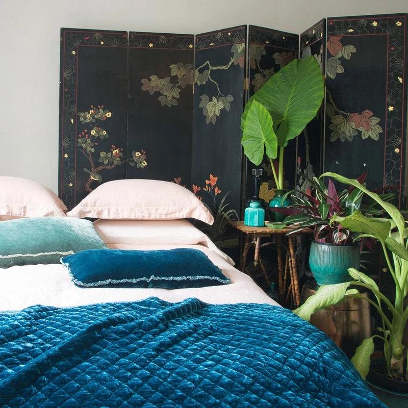Silk Velvet | Quilted Blanket