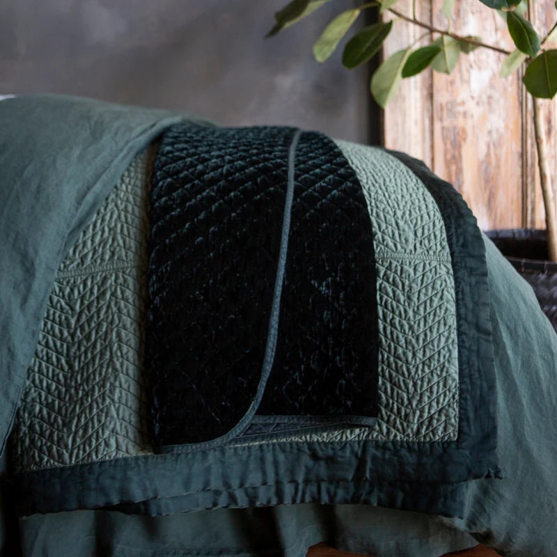 Silk Velvet | Quilted Blanket