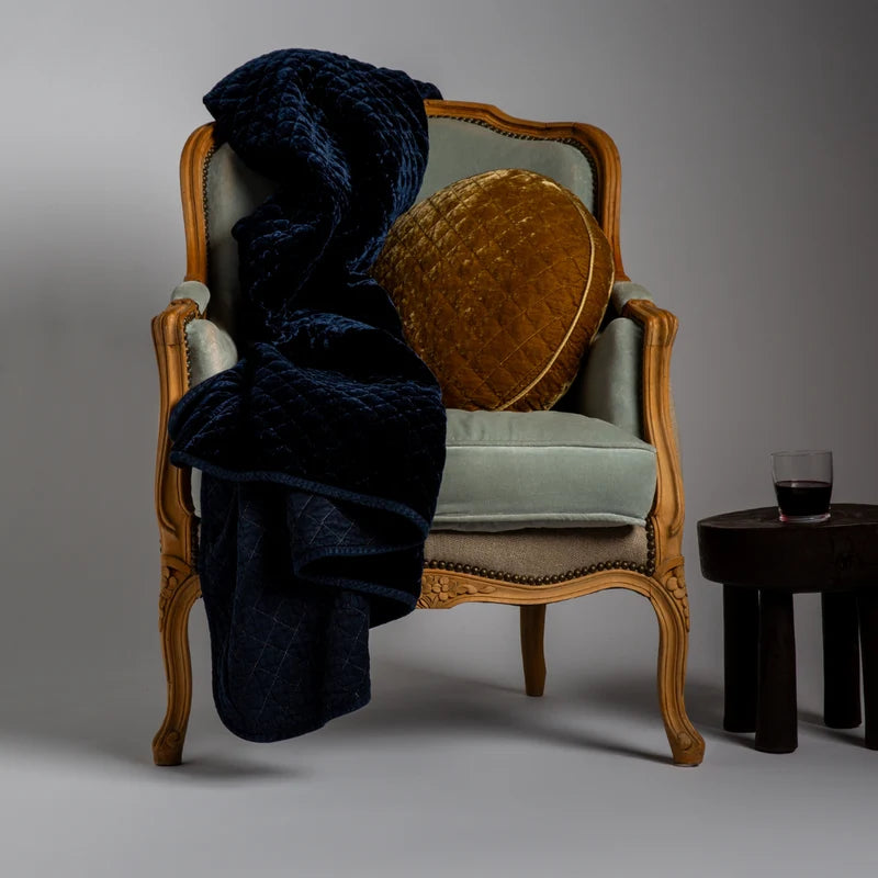 Silk Velvet | Quilted Blanket
