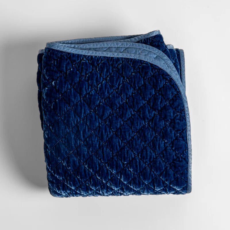 Silk Velvet | Quilted Blanket