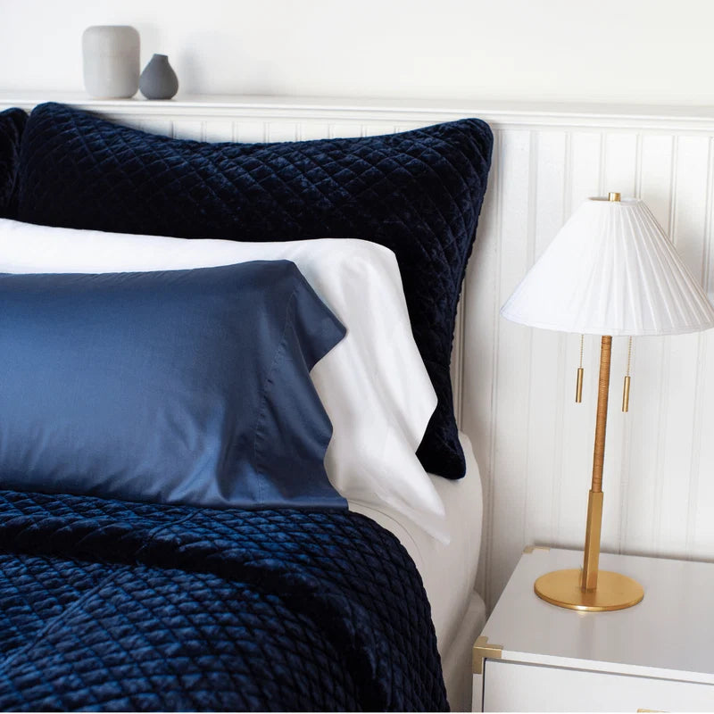 Silk Velvet | Quilted Coverlet