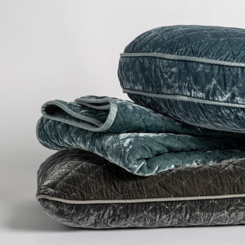 Silk Velvet | Quilted Blanket