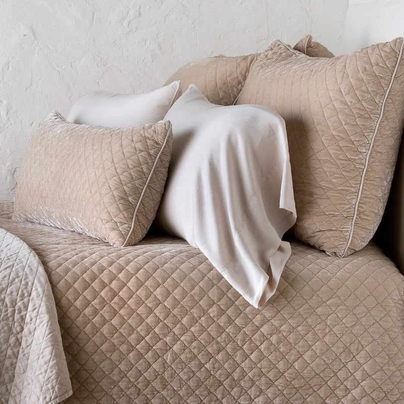 Silk Velvet | Quilted Sham