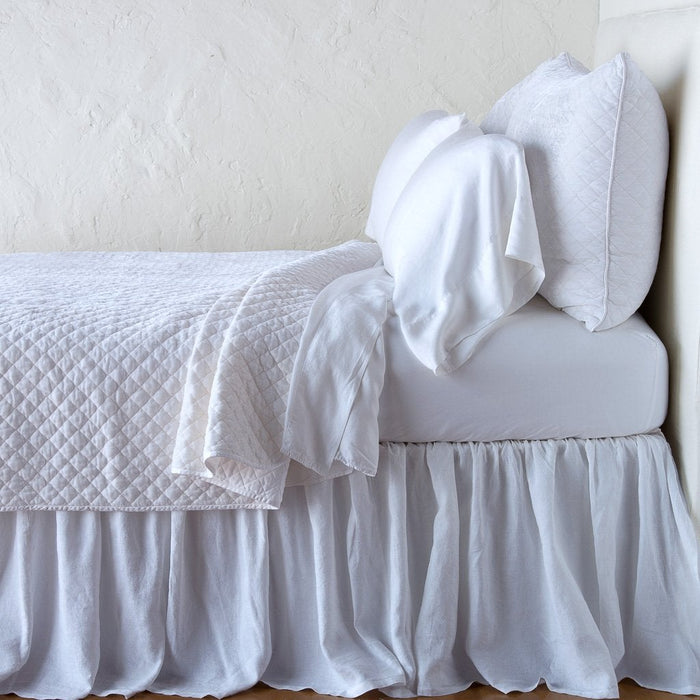 Photo of the Silk Velvet | Quilted Coverlet ensemble.