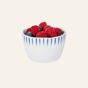 Photo of the Sitio Stripe | Ramekin Set ensemble.