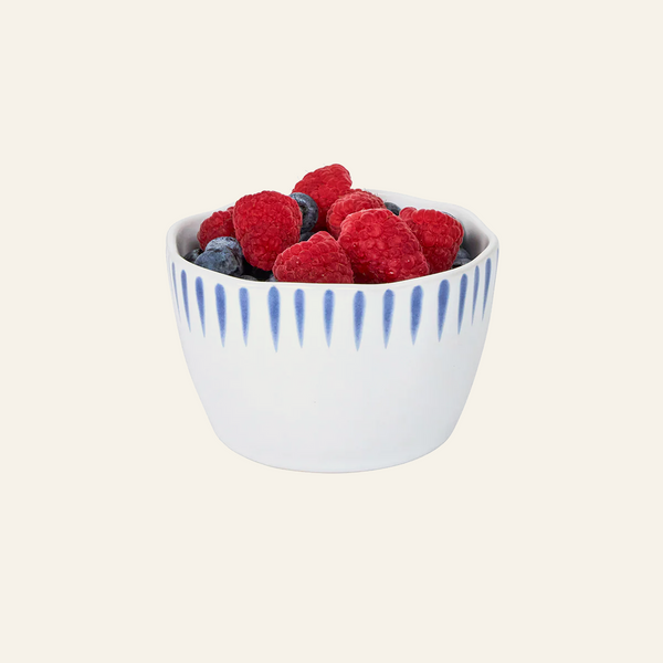 Photo of the Sitio Stripe | Ramekin Set ensemble.