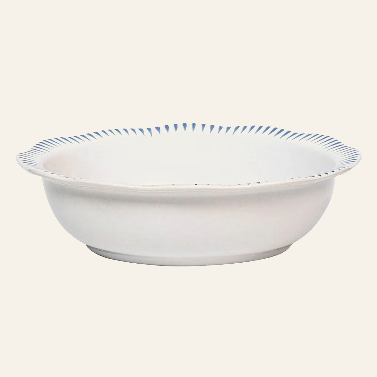 Sitio Stripe | Serving Bowl